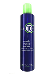 It's a 10 Haircare Mousse: botella en primer plano, aumenta el volumen ligero del cabello.