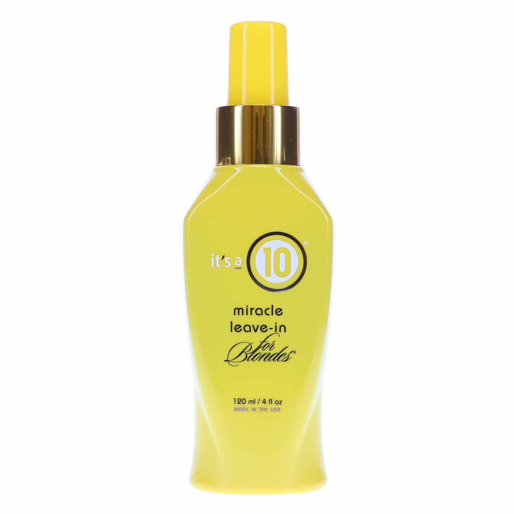 Its a 10 Haircare Milagro Rubio sin Enjuague: botella rociadora para desenredar y brillo