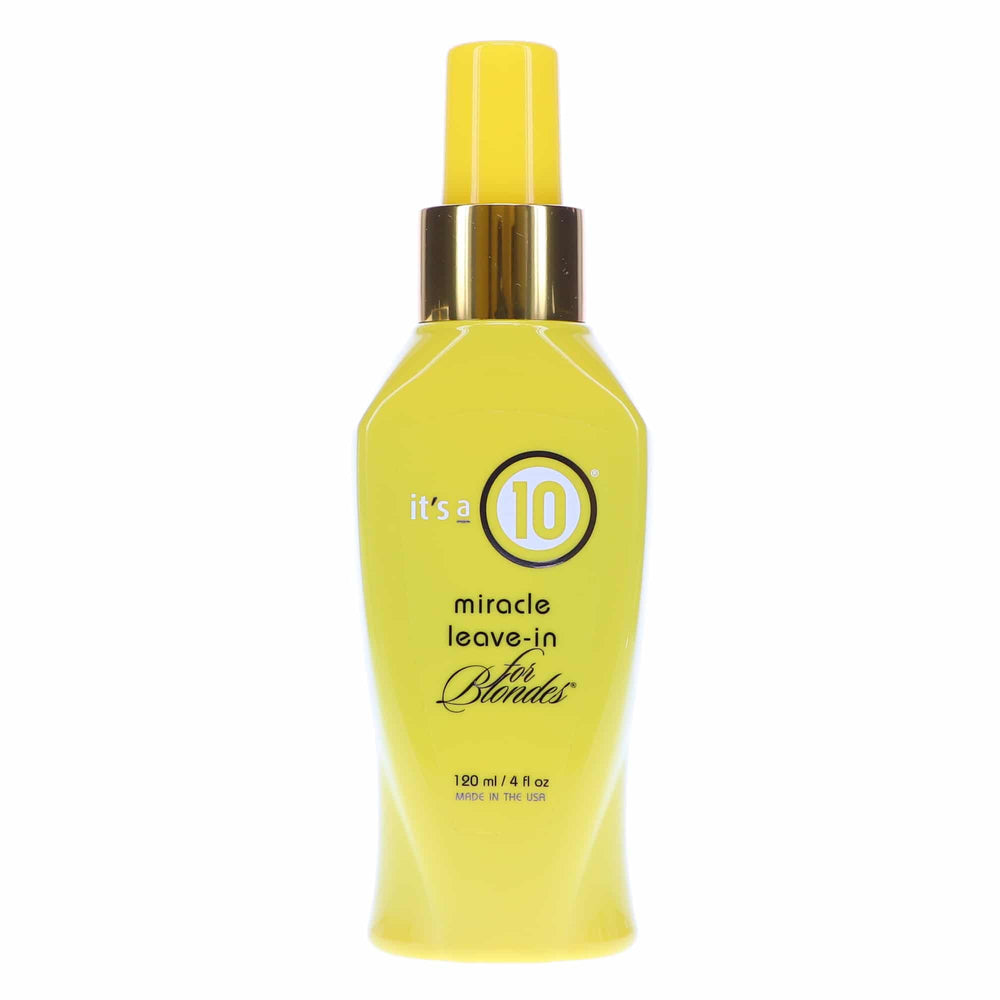Its a 10 Haircare Milagro Rubio sin Enjuague: botella rociadora para desenredar y brillo