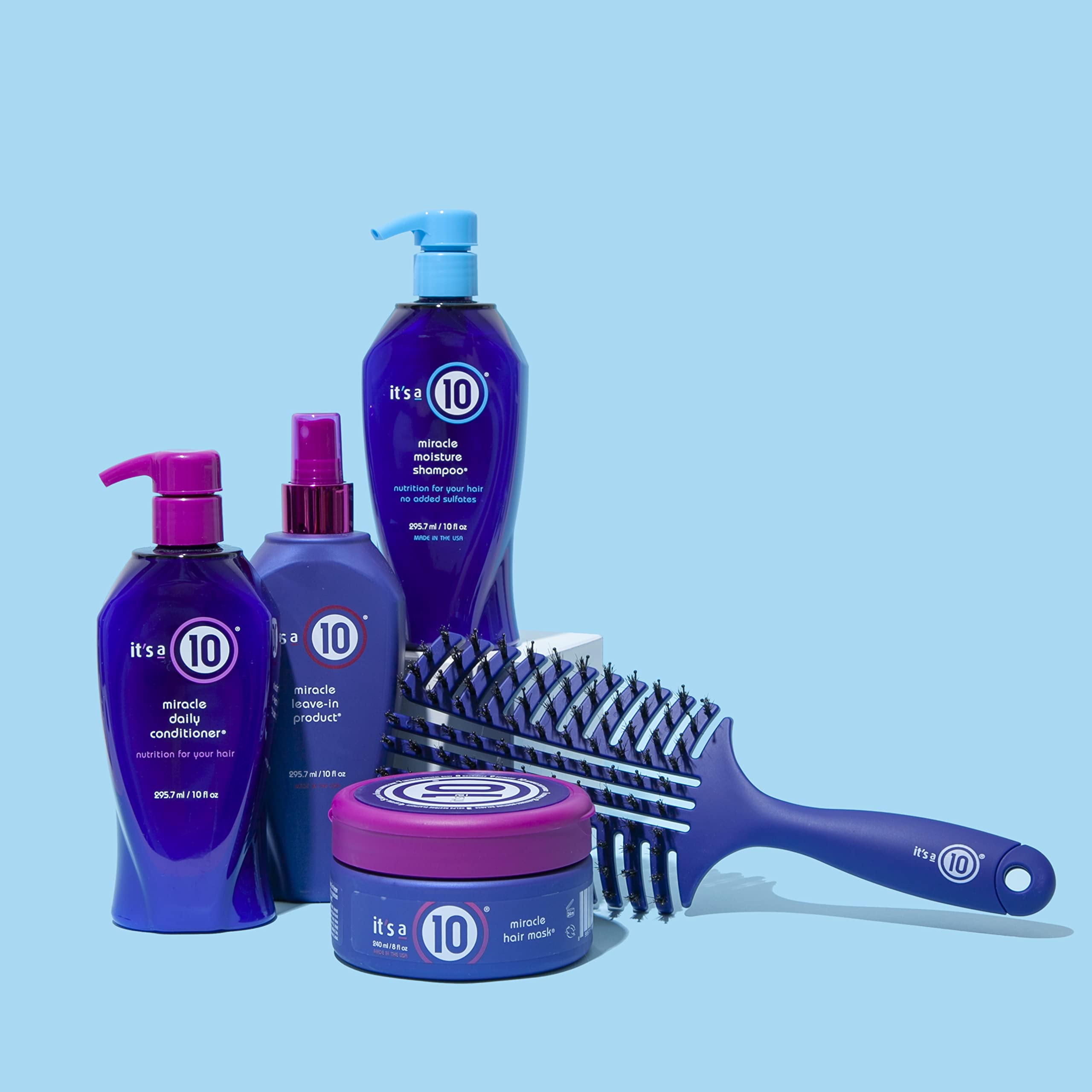 Its A 10 Milagro Leave-In, reparación-cabello-danado, aporta hidratación y protección.