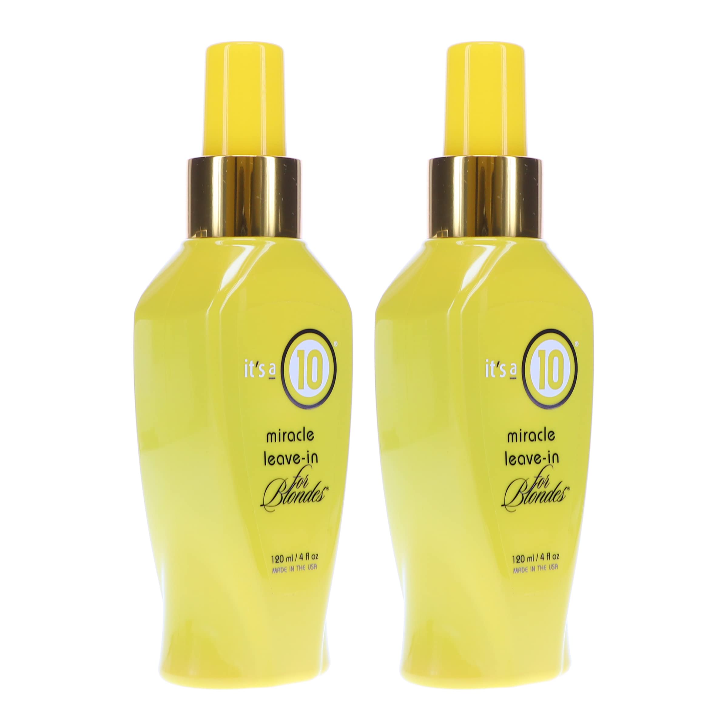 Its A 10 Miracle Leave-In for Blondes close-up shows creamy, lightweight texture