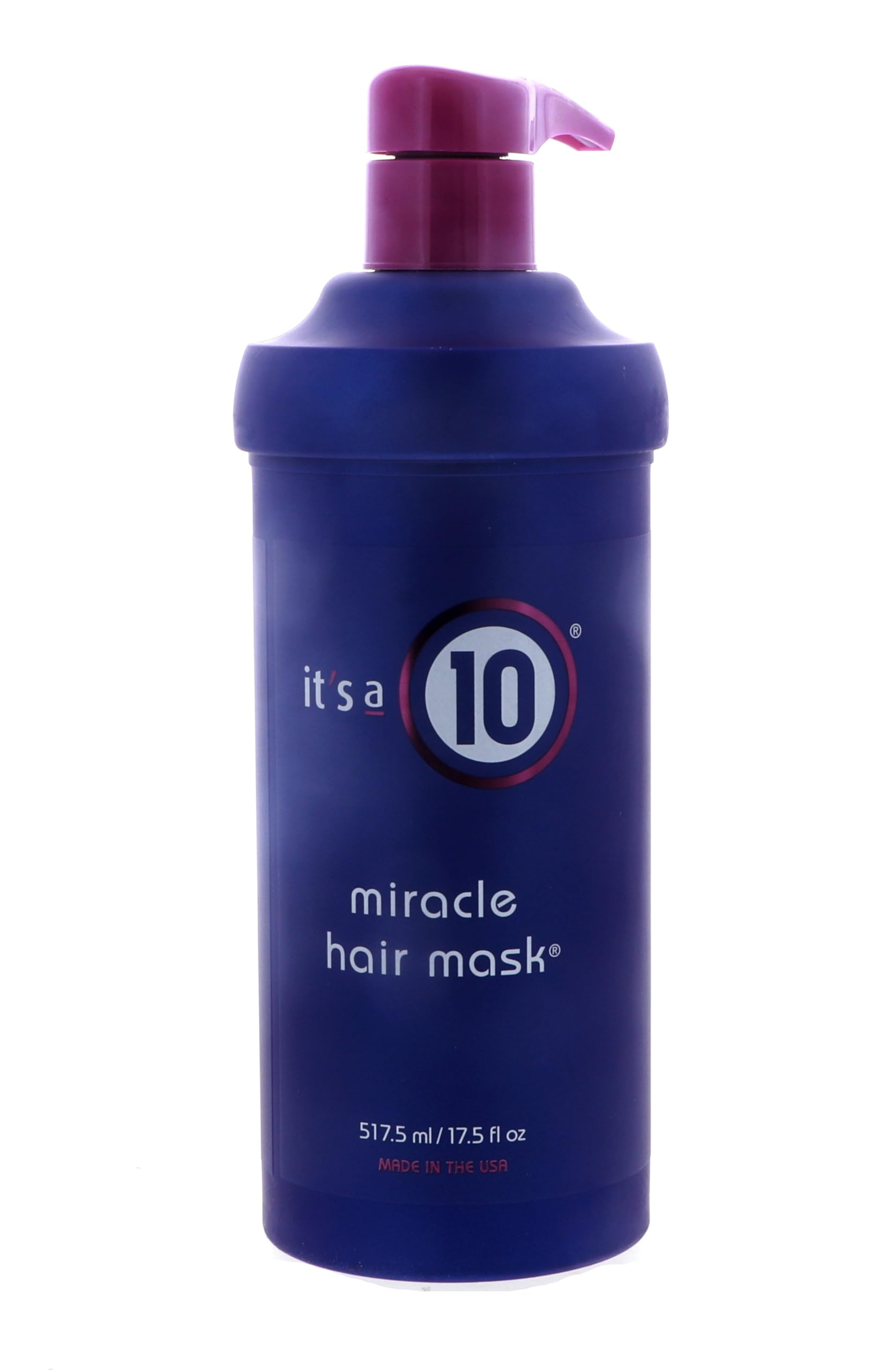 It's A 10 Miracle Hair Mask hair-softening action supports manageability.