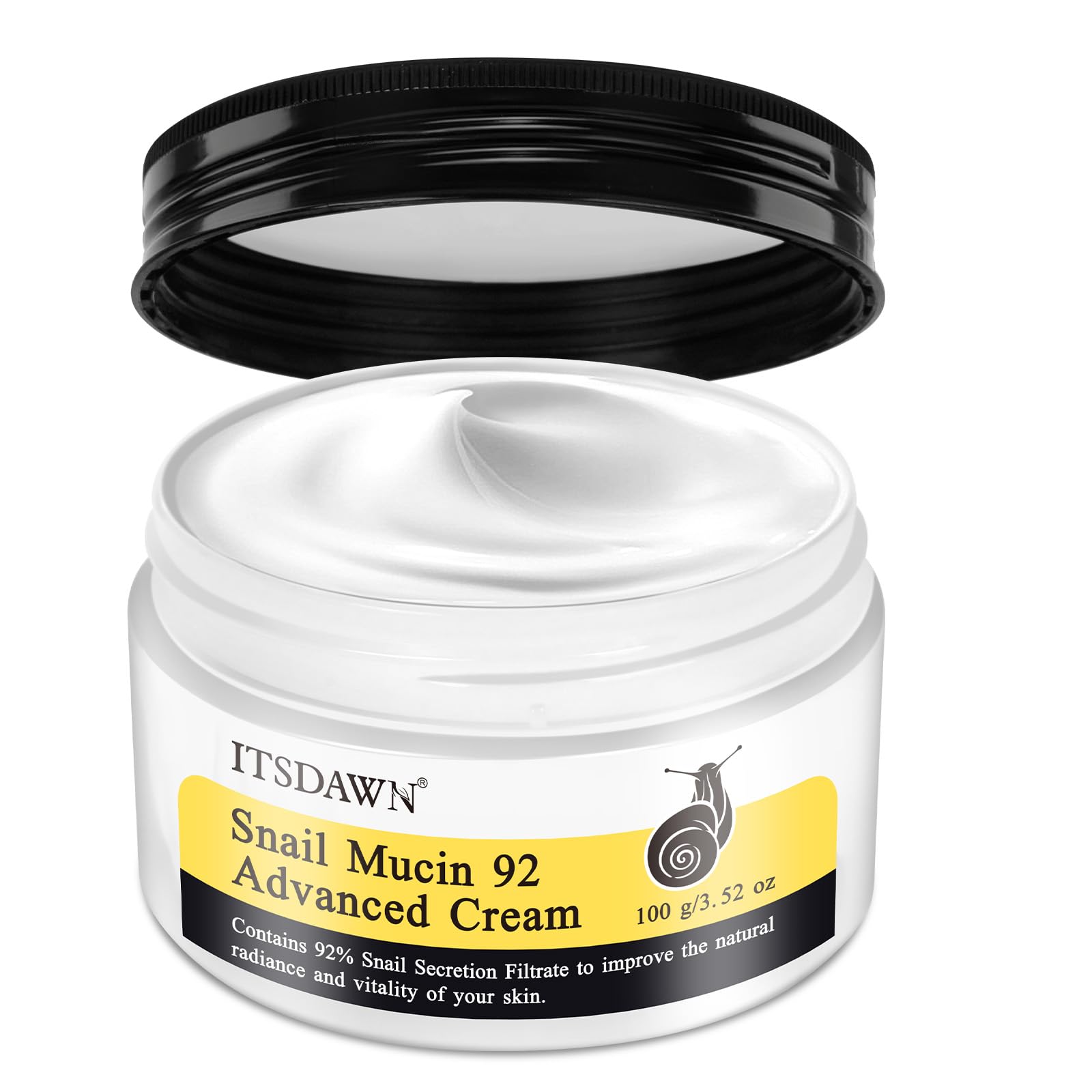 ITSDAWN Baba Caracol 92% crema en envase de 100 g para hidratación intensa diaria.