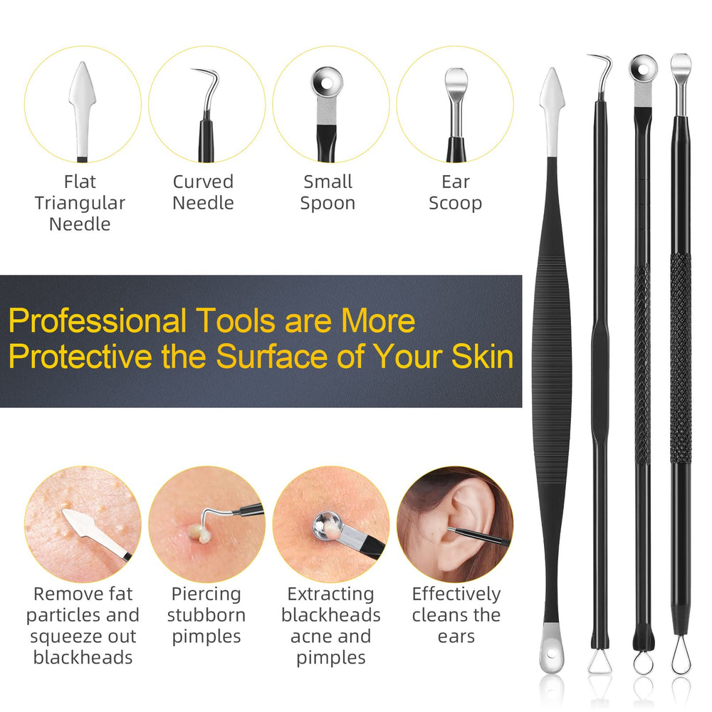 IUMAKEVP electroplated needle tool enables precise acne extraction