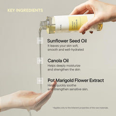 IUNIK Calendula y Jojoba: disuelve puntos negros y purifica poros suavemente