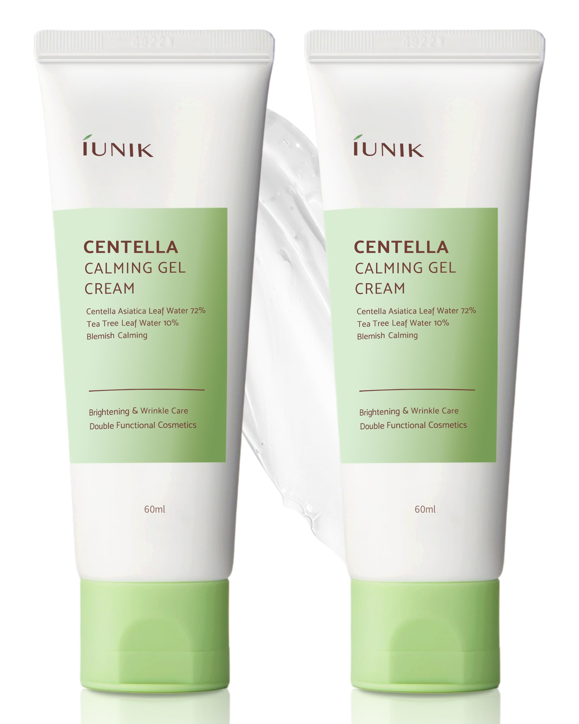 IUNIK Centella 70% Calming Gel Cream bottle calms irritated skin.
