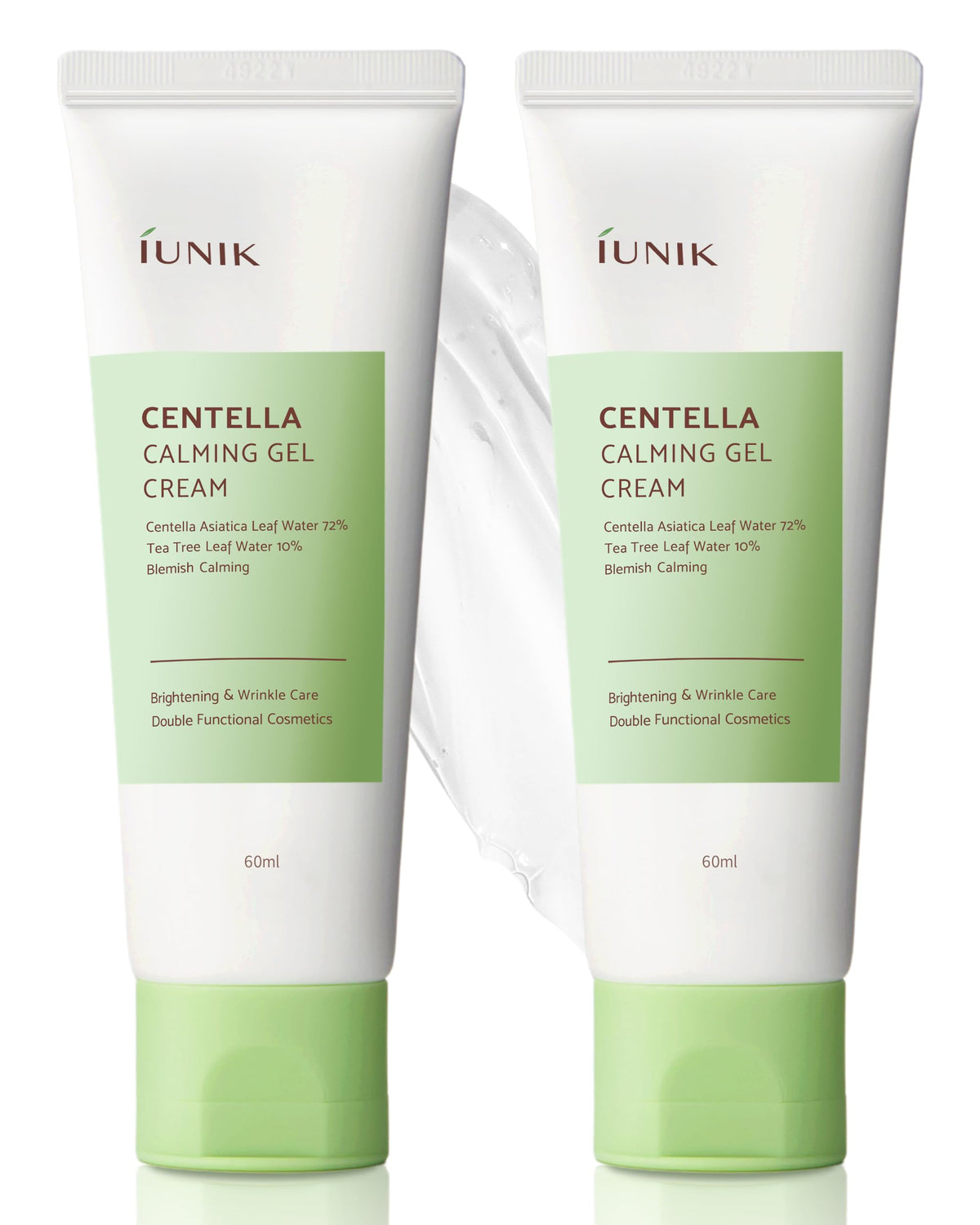 IUNIK Centella 70% Calming Gel Cream bottle calms irritated skin.