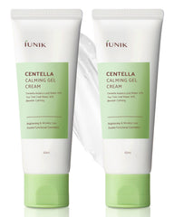 IUNIK Centella 70% Calming Gel Cream bottle calms irritated skin.