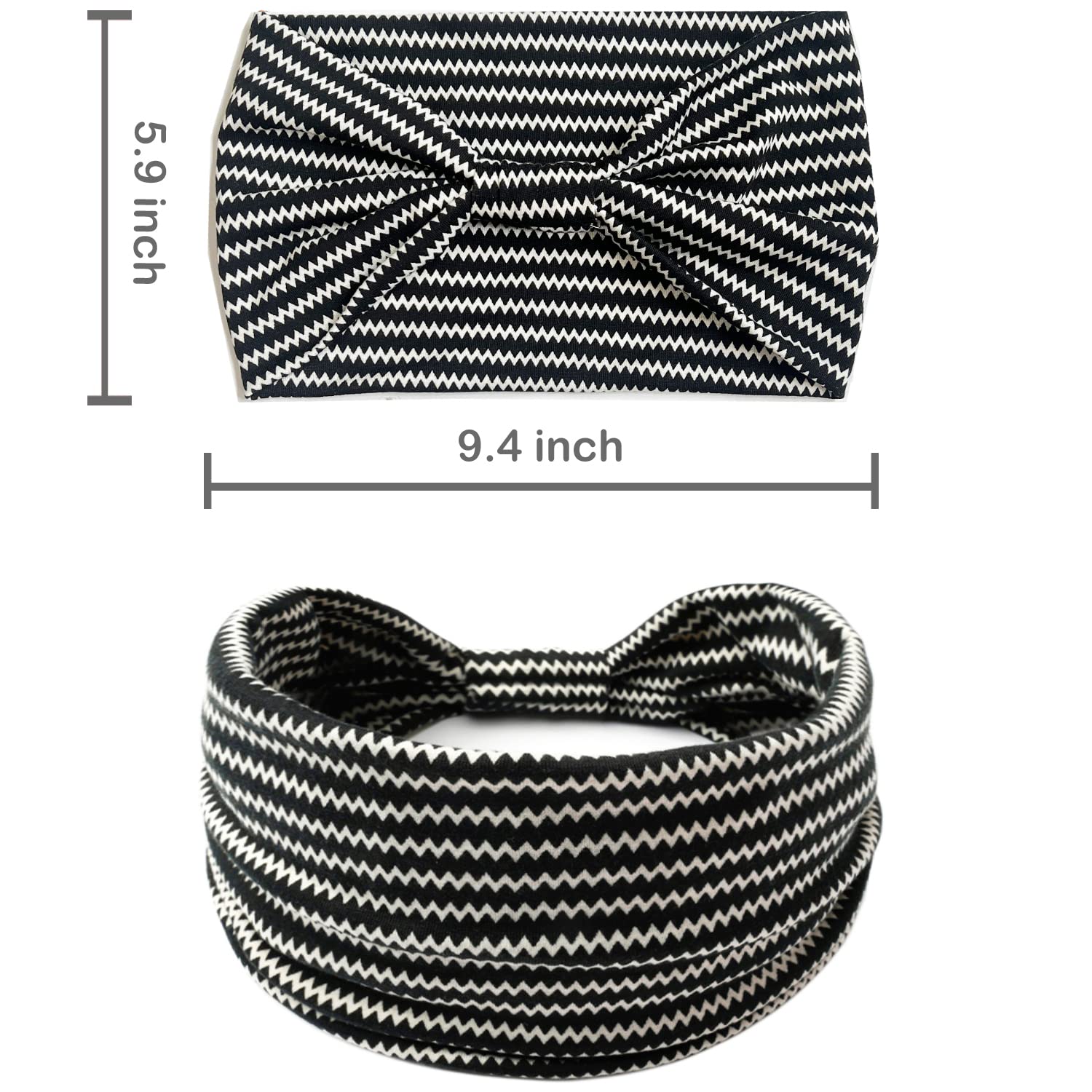 IVARYSS banda para cabello suave, transpirable y absorbente para entrenamientos.