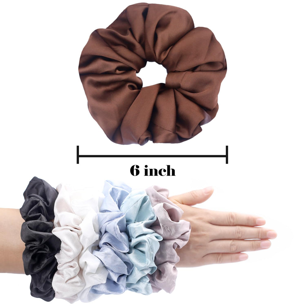 IVARYSS Gift-ready scrunchies set, perfect for sharing with friends.