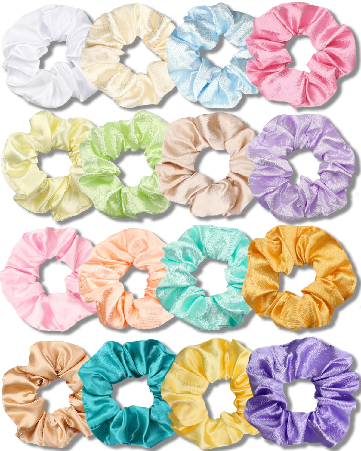 IVARYSS coleteros satinados pack colores vibrantes para looks diarios