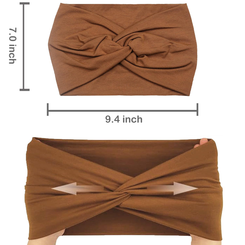 IVARYSS burgundy headband adds color with stay-put fit