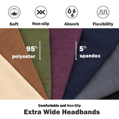 IVARYSS olive headband ideal for seaside days and travel