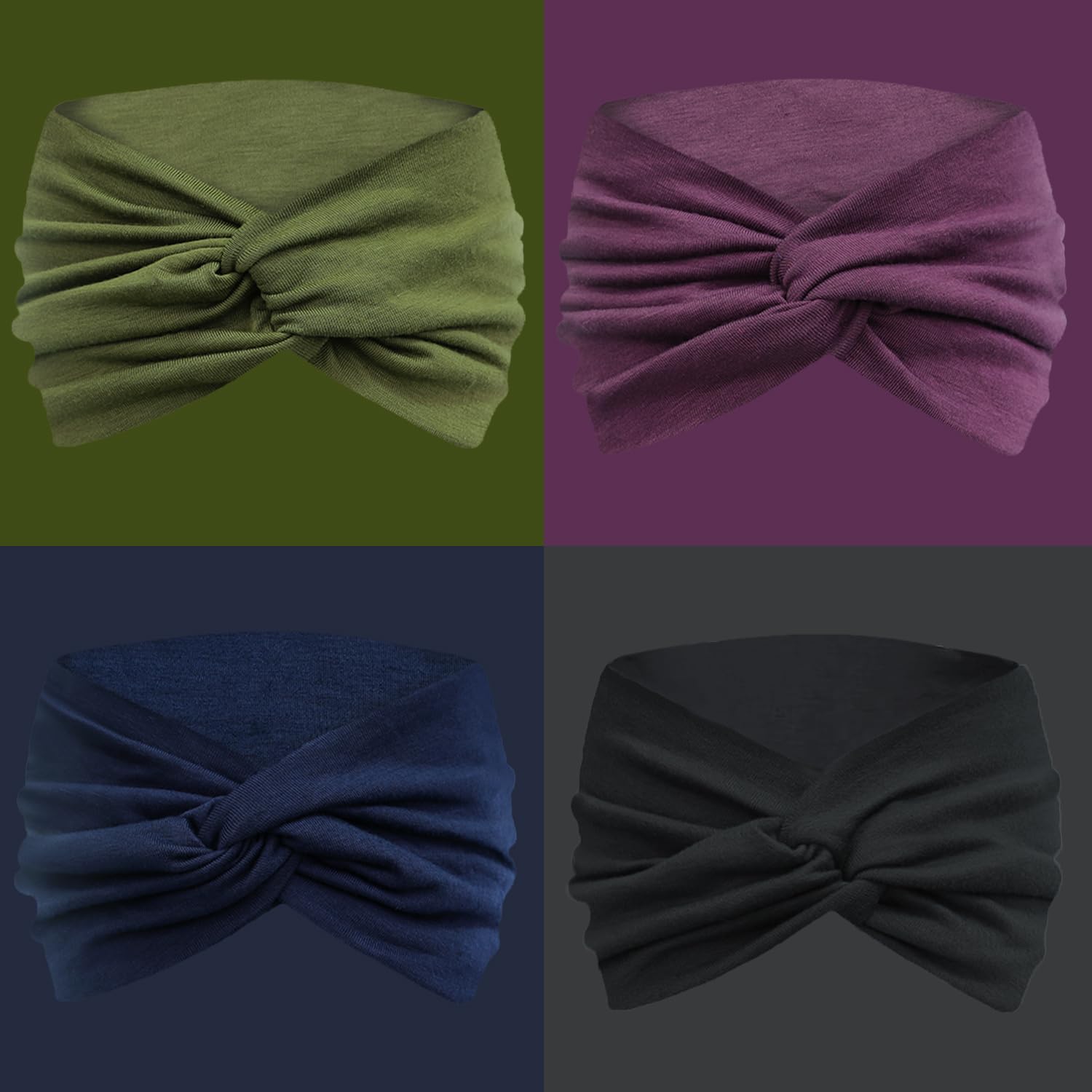 IVARYSS white headband offering versatile styling and gentle scalp comfort