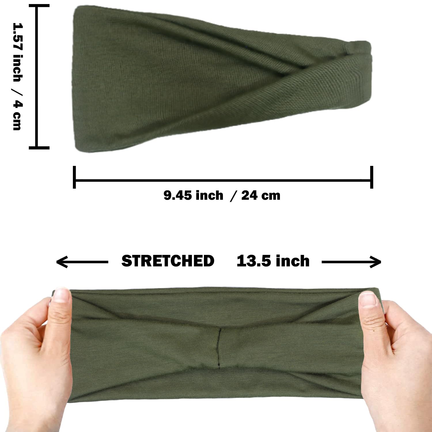 IVARYSS headband rose color helps keep hair in place for daily styling