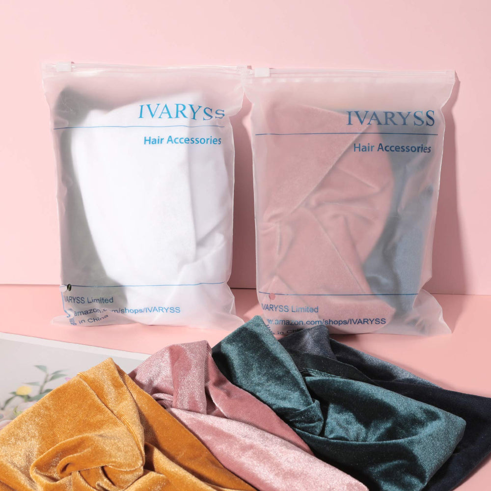 IVARYSS headbands in neutral pack enhance any wardrobe