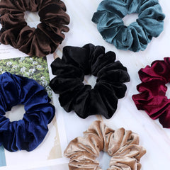 IVARYSS scrunchie de diámetro de 6 pulgadas, ideal para cabello grueso.