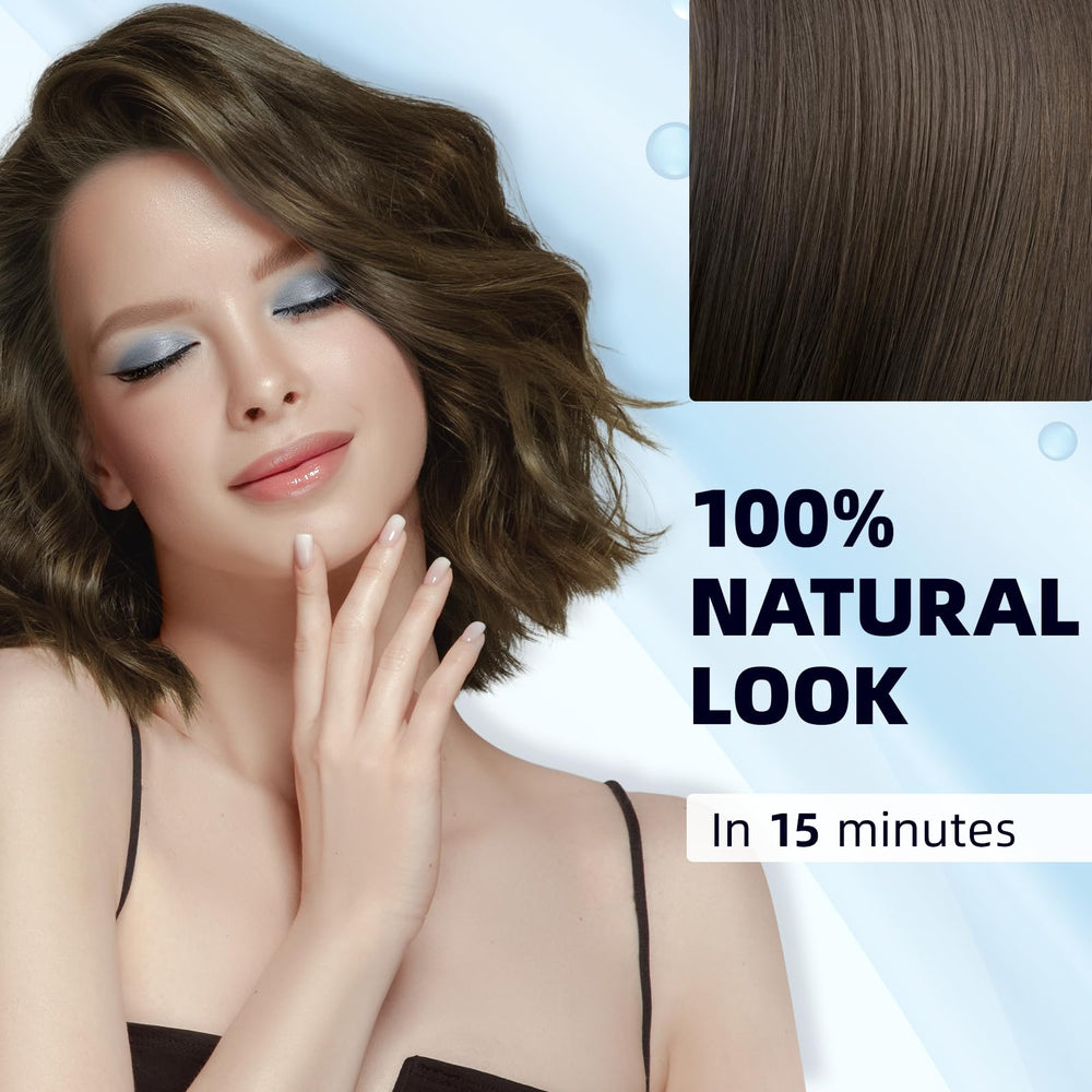 Ivnil sin parabenos cabello castaño coloración suave diaria