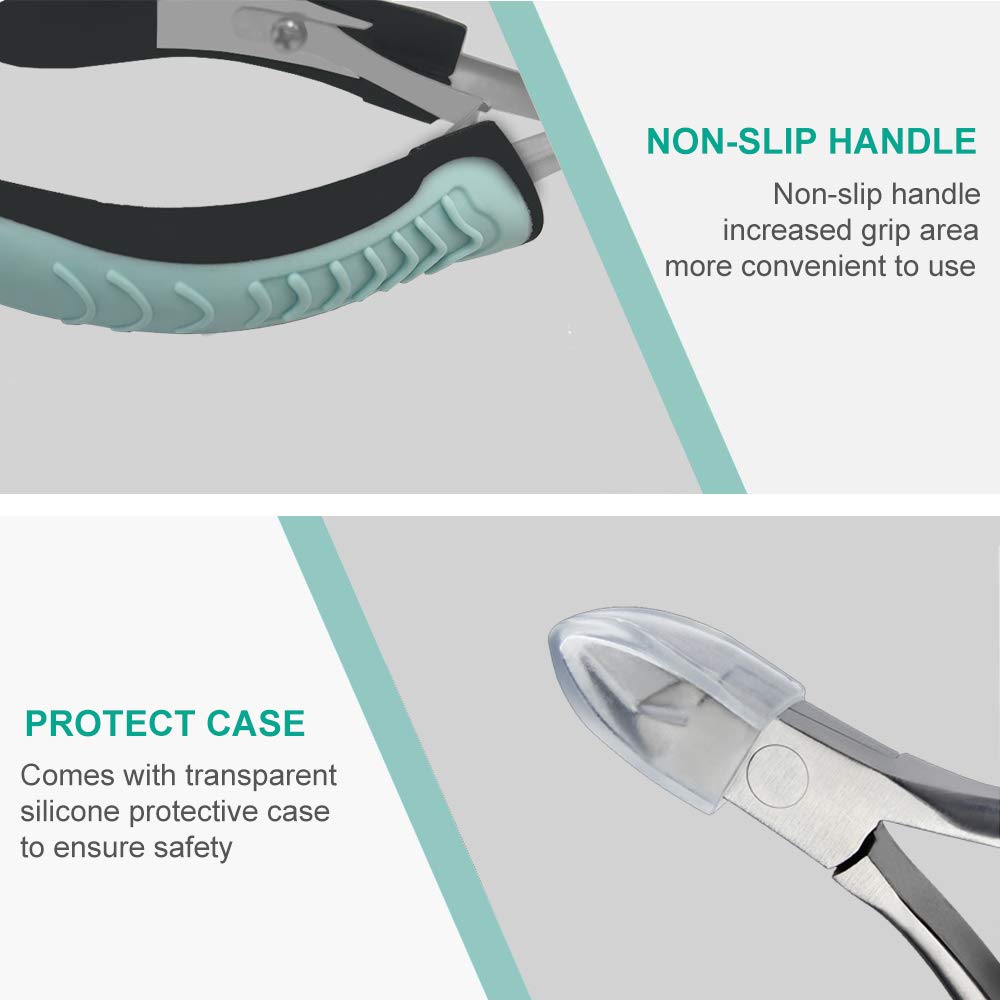 IVON plastic housing guard protecting blades when dropped