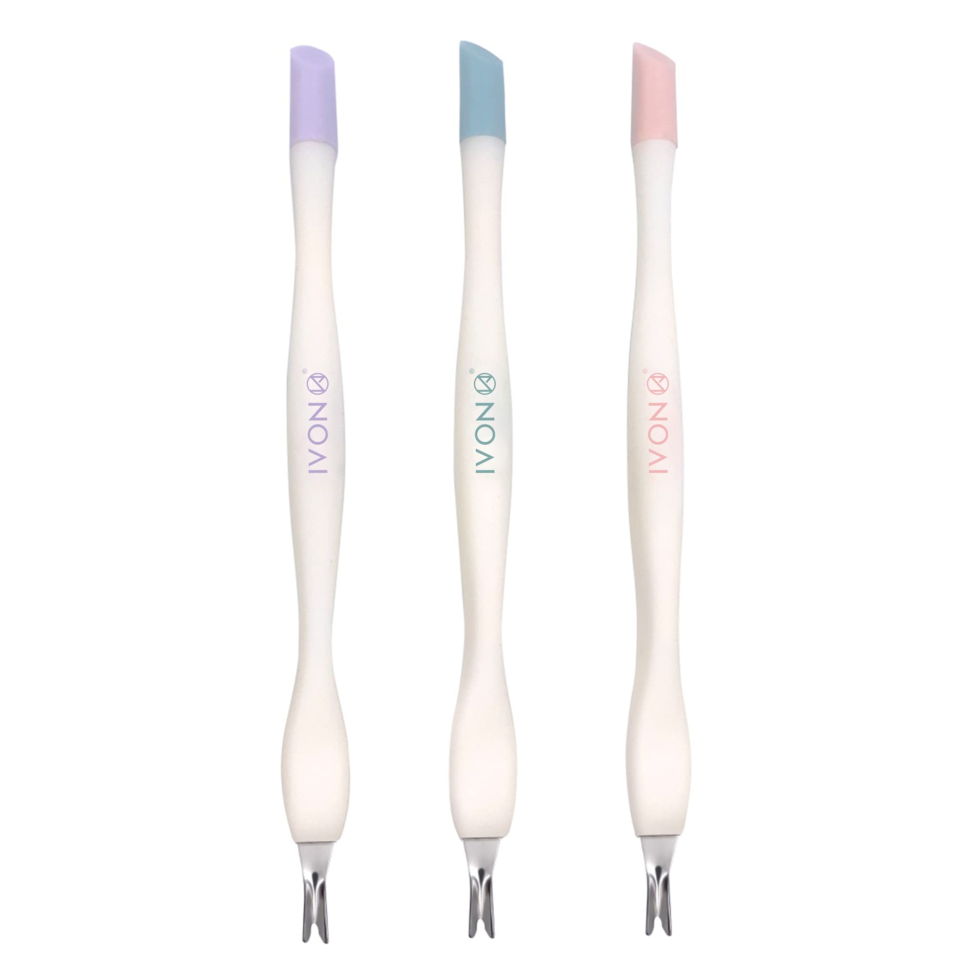 IVON cuticle trimmer with pusher set for precise nail grooming.