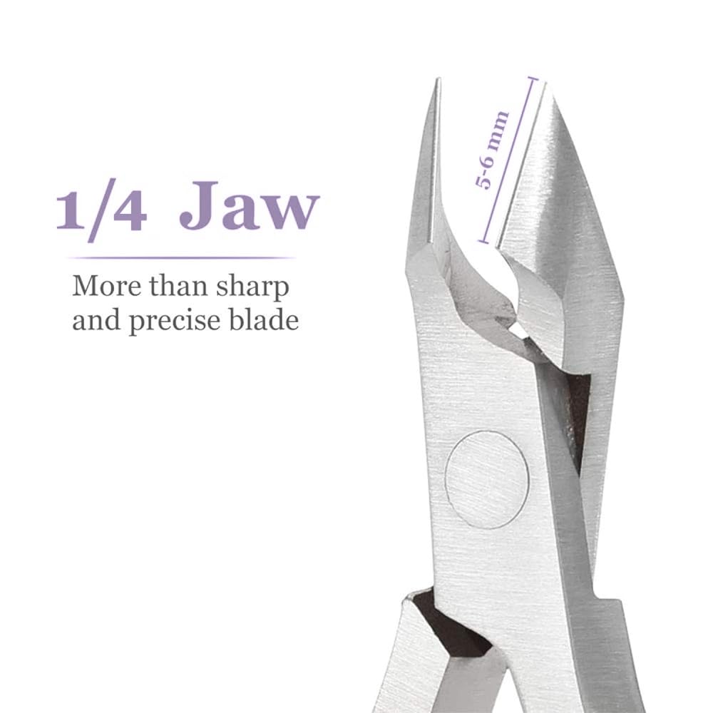 IVON stainless steel cuticle trimmer delivers precise cuts with smooth action.
