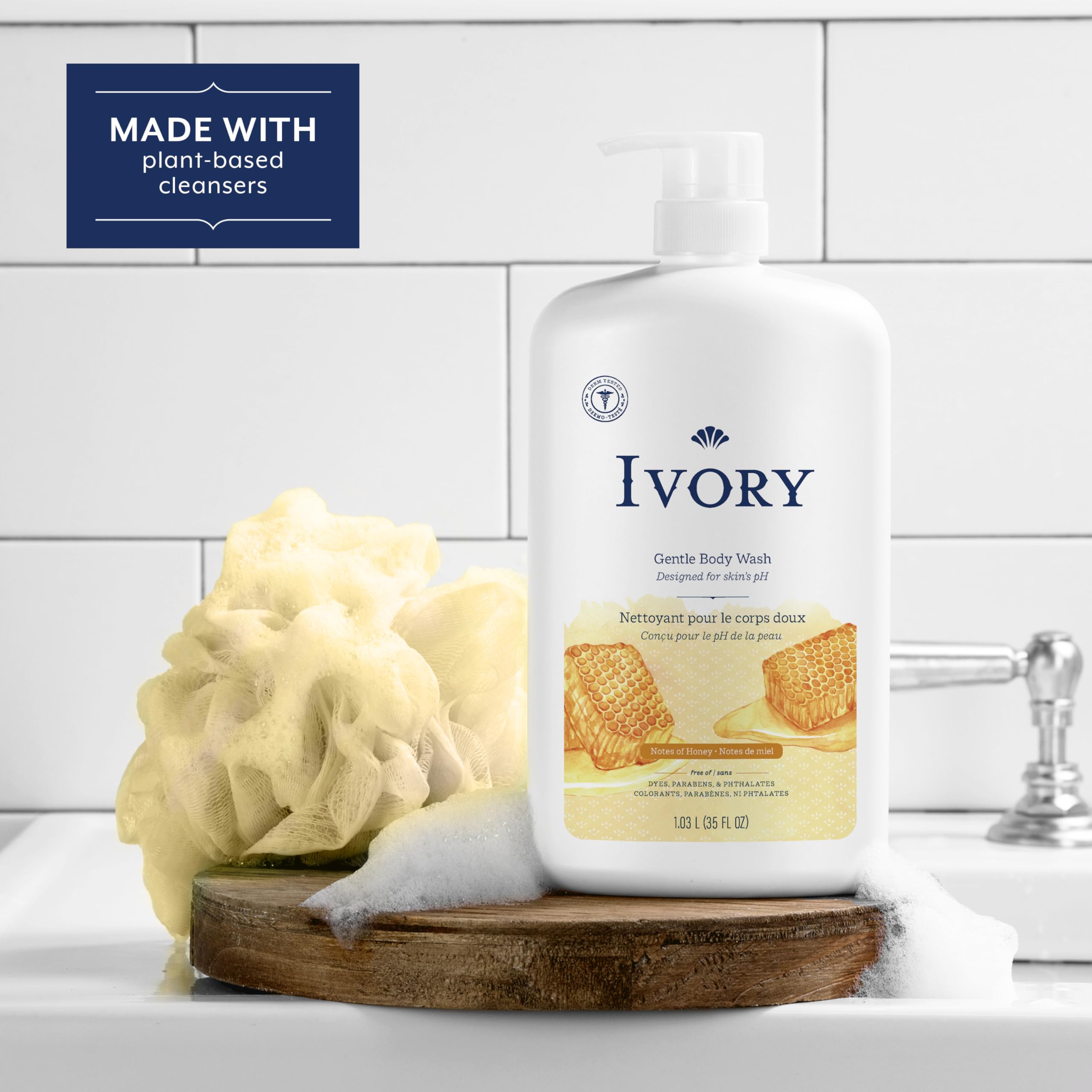 Ivory Gentle Body Wash suitable for the whole family.