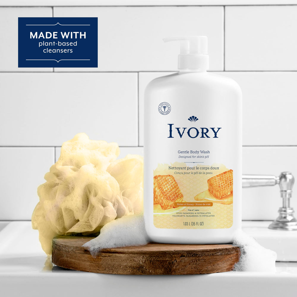 Ivory Gentle Body Wash suitable for the whole family.