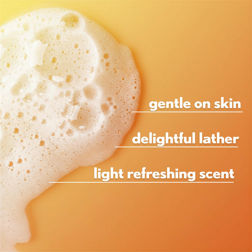 Ivory Body Wash family-use scene shows suitability for kids aged three and up.