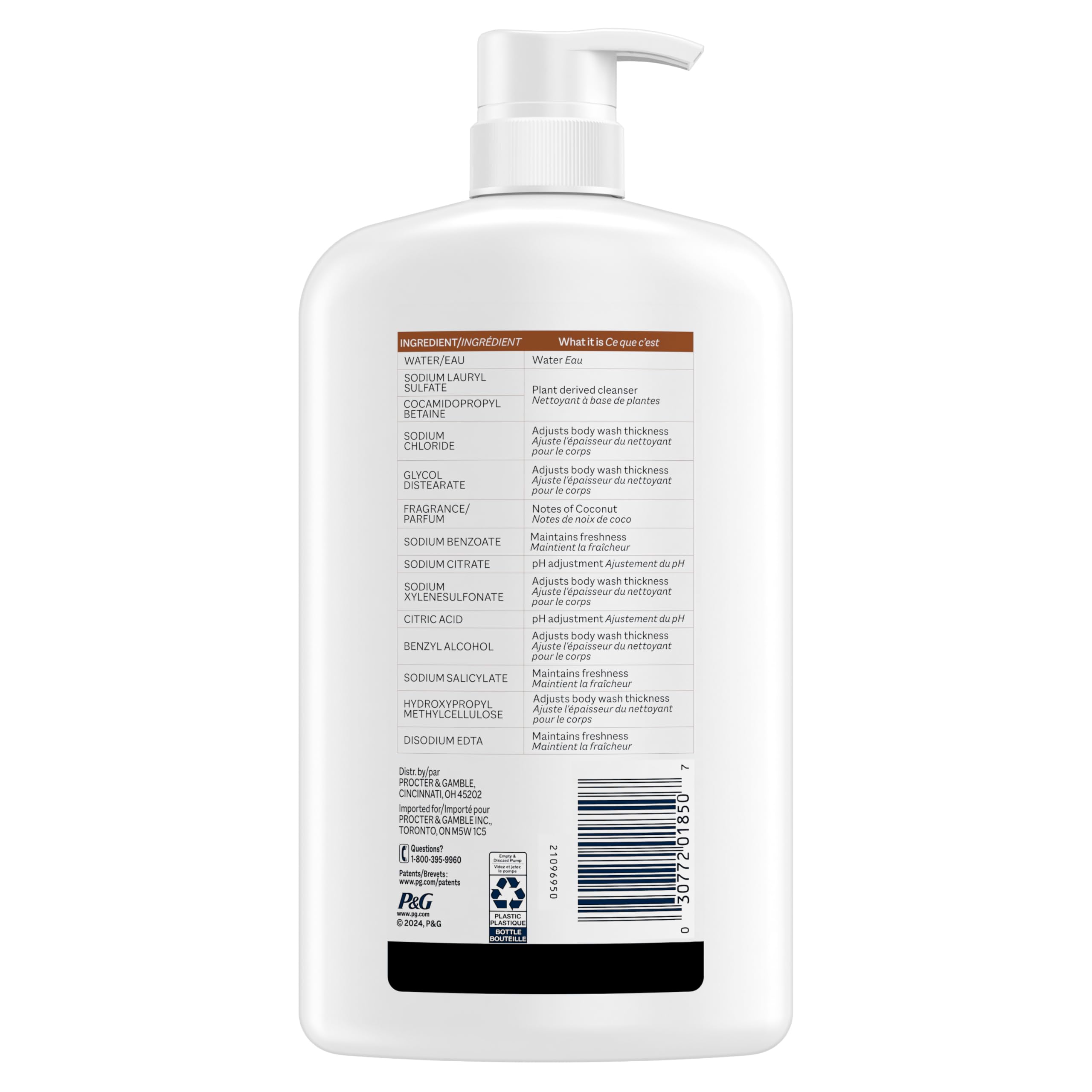 Ivory Body Wash skin-friendly-foam shot implies soft, moisturizing cleanse.