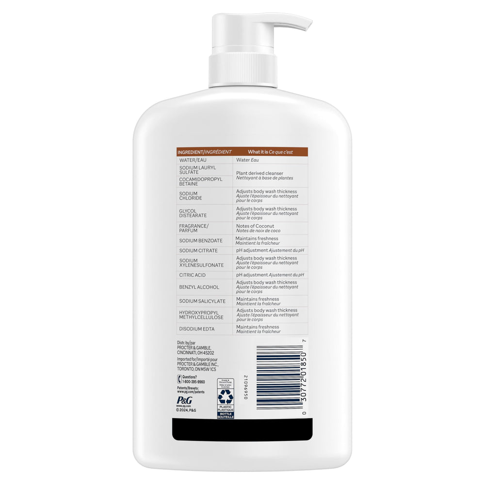 Ivory Body Wash skin-friendly-foam shot implies soft, moisturizing cleanse.