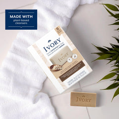 Ivory Exfoliating Bar is dermatology-tested for gentle use.