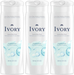 Ivory gel de ducha Original con empaque de tres botellas para uso familiar