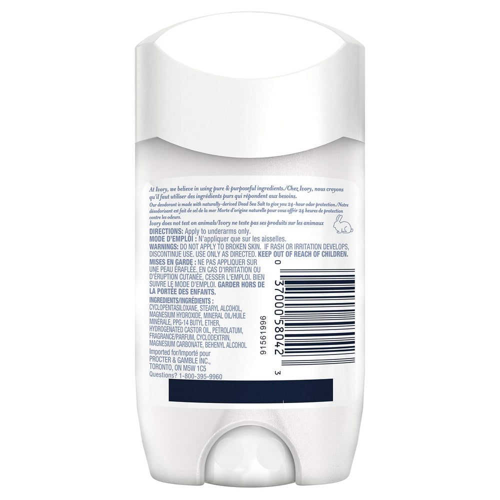 Ivory Lavender deodorant close-up highlighting scent and daily freshness.
