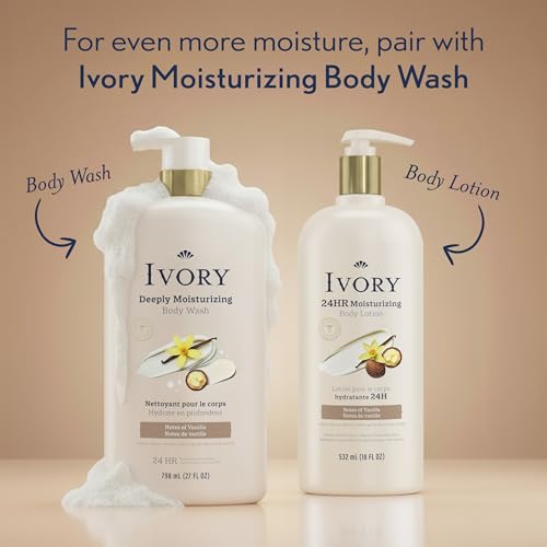 Ivory Hand & Body Lotion cruelty-free reflects the brand's ethical skincare heritage.