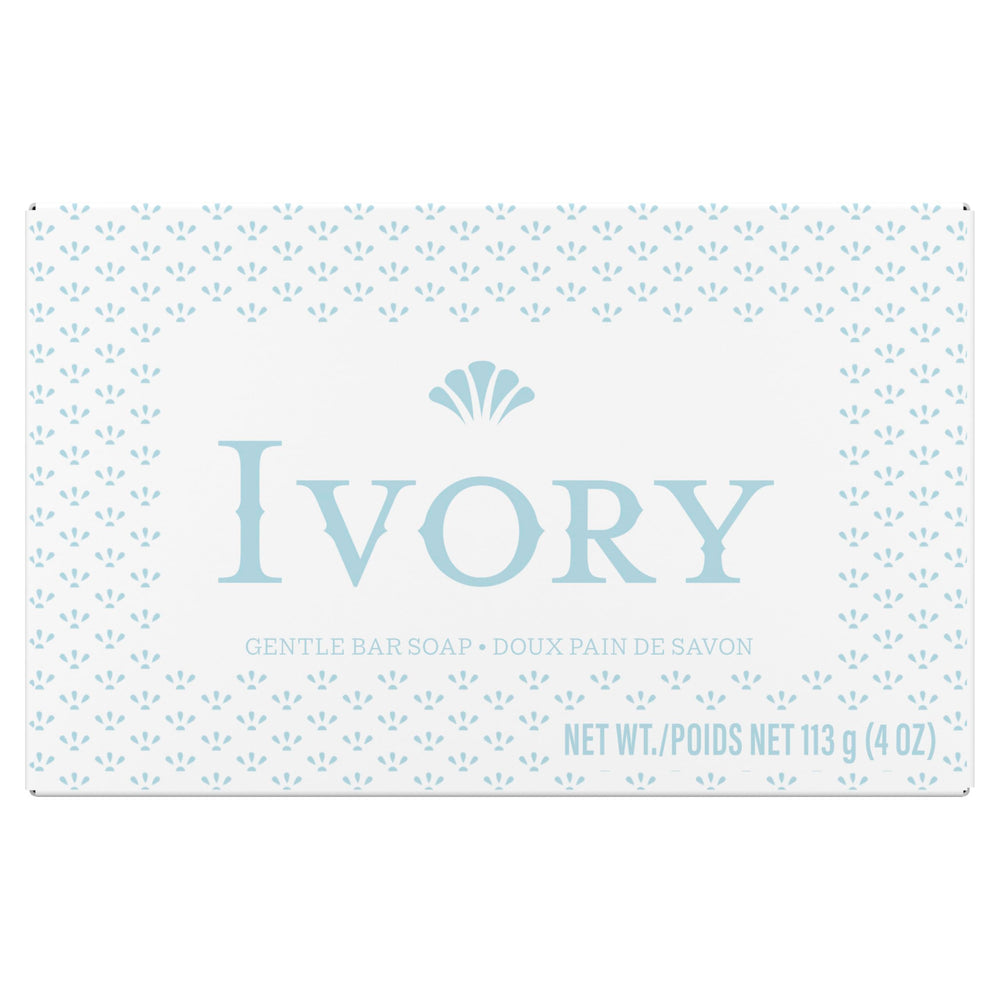 Ivory barra suave apta para piel sensible y diversos tipos.