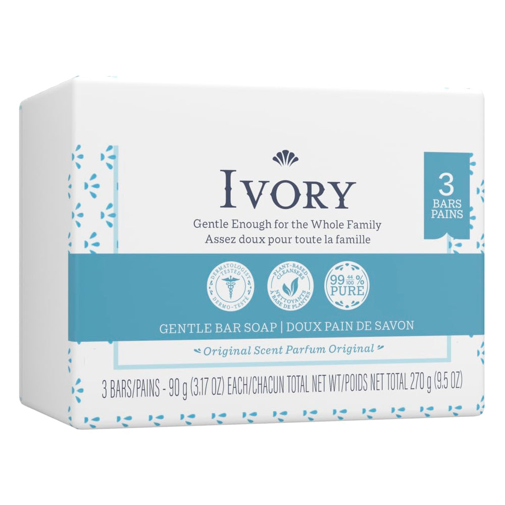 Ivory Soap limpieza diaria en el baño con barra sólida