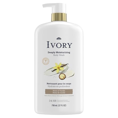 Ivory Shea Butter swirl highlights natural blend.