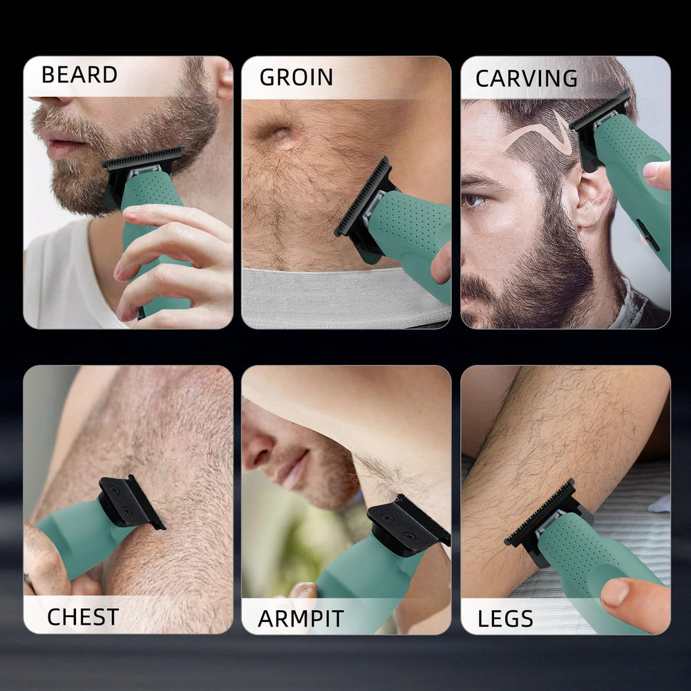 IWEEL trimmer with 12 guide combs for versatile lengths