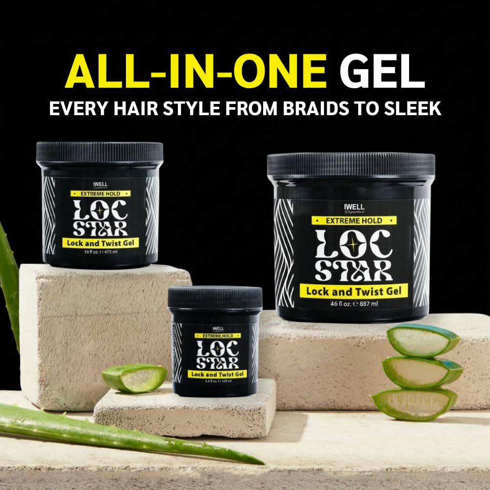 IWELL Signature Aloe Vera formula note highlighting scalp-friendly styling.