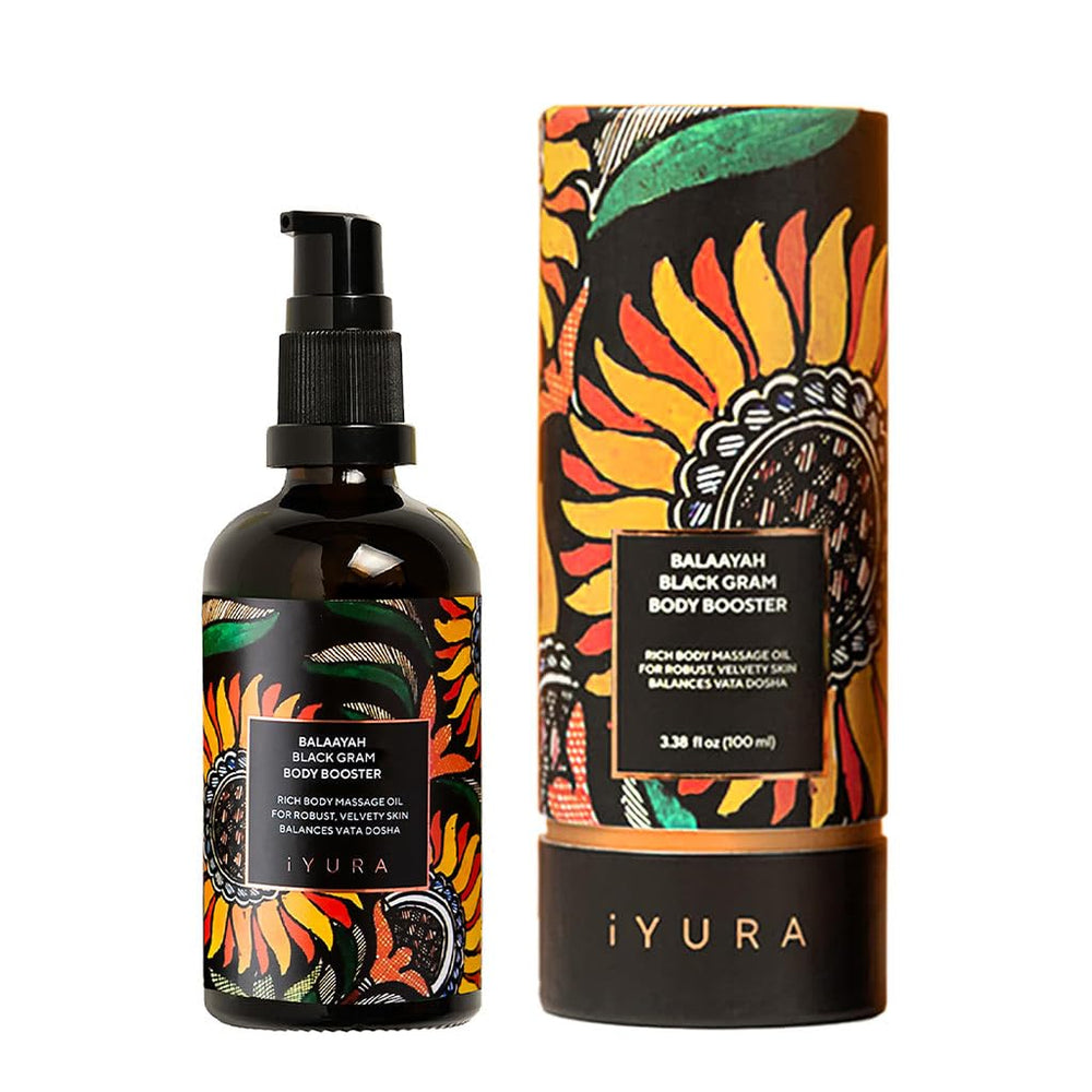 iYURA Balaayah bottle pour shows quick absorption for smooth skin