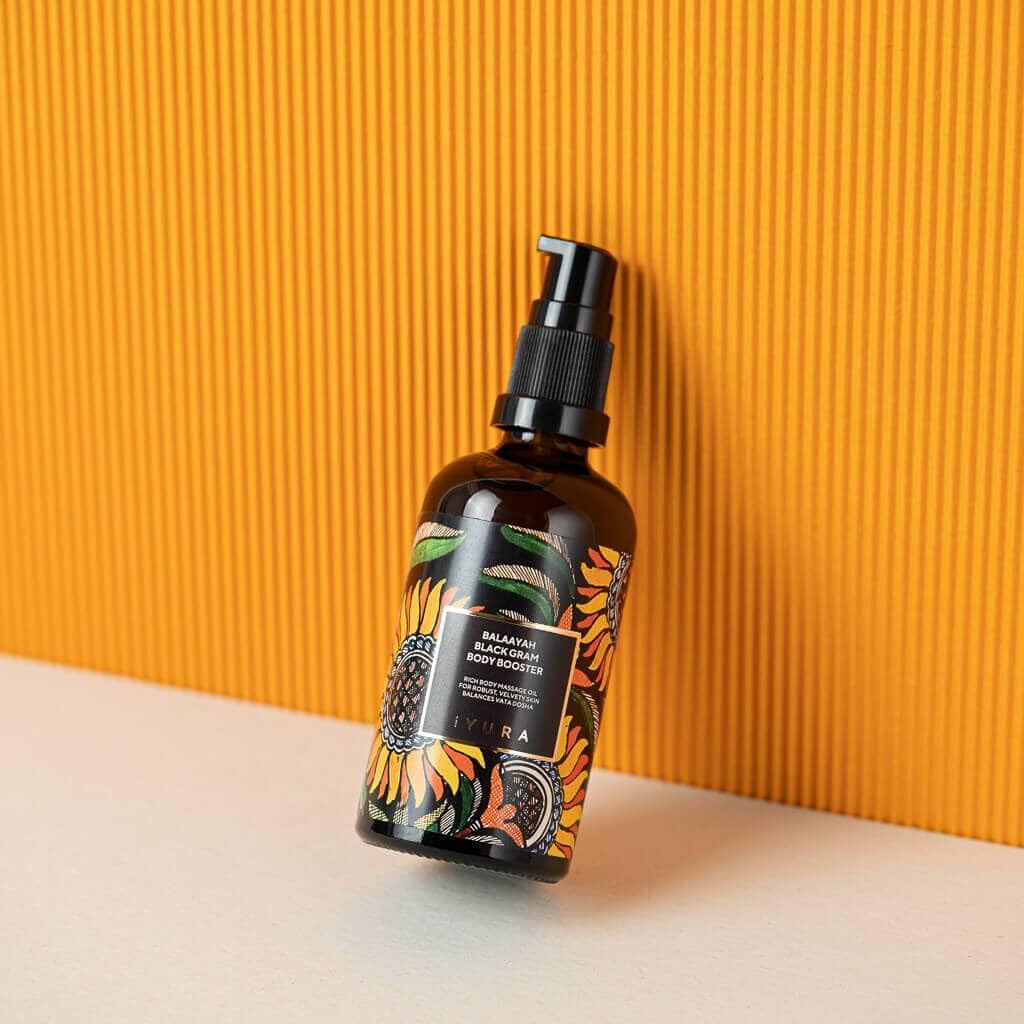 iYURA Balaayah golden amber oil nourishes dry skin