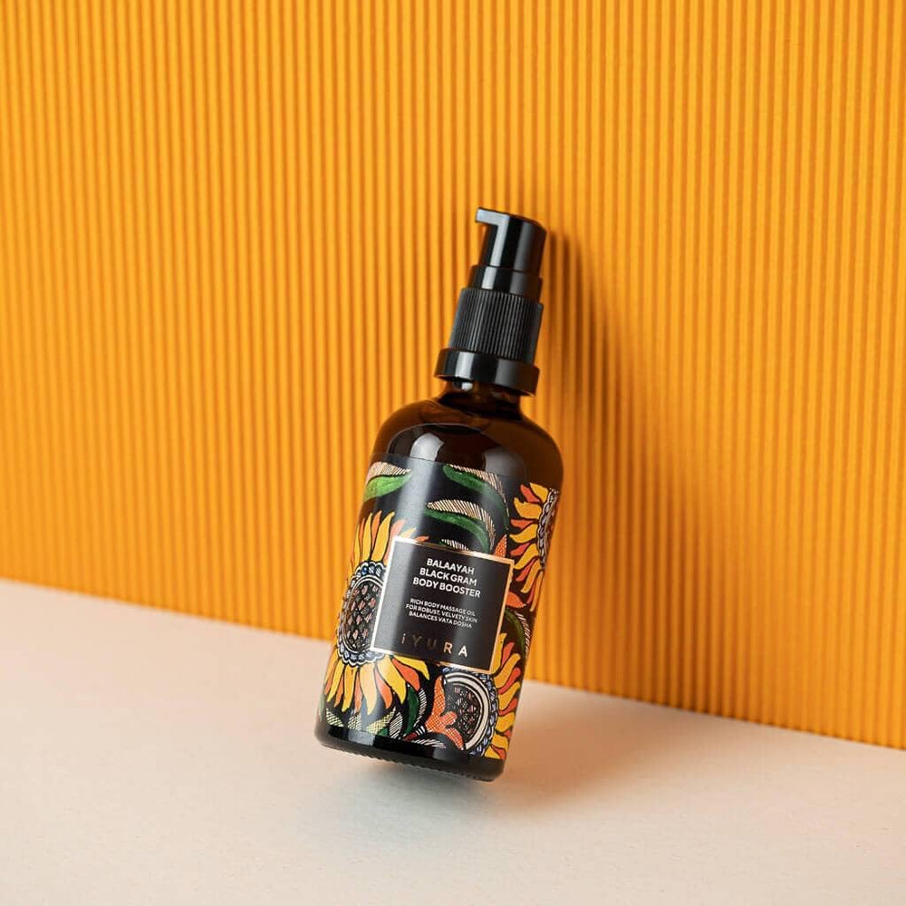 iYURA Balaayah golden amber oil nourishes dry skin
