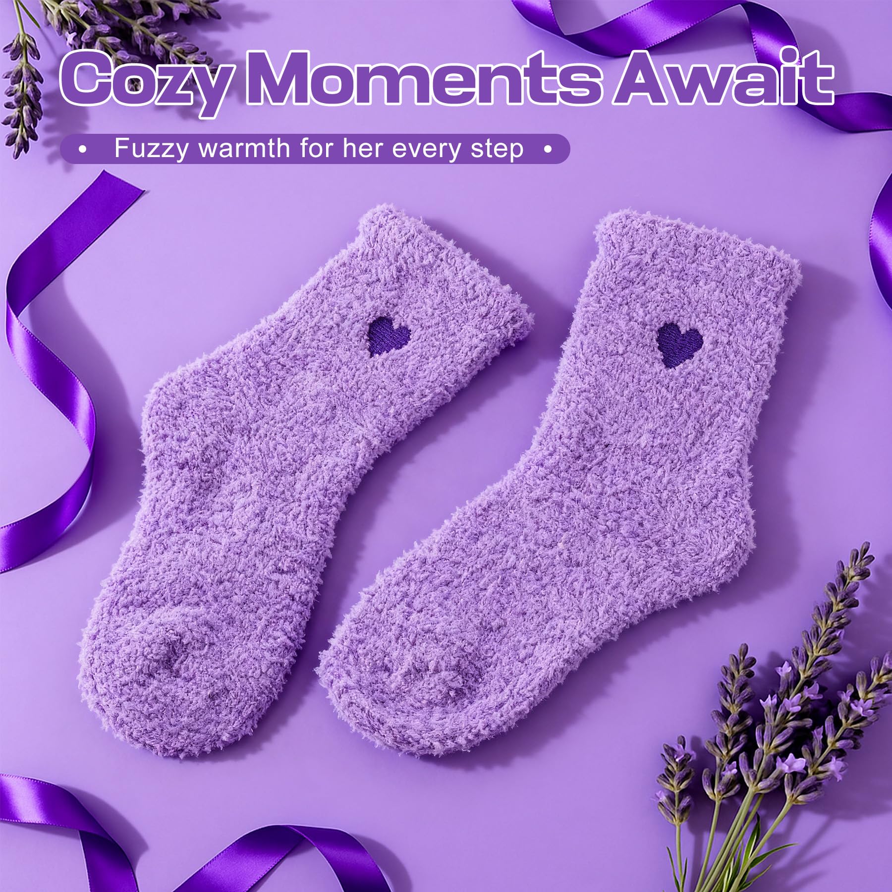 IZZUBIZ plush socks for cozy comfort during unwinding
