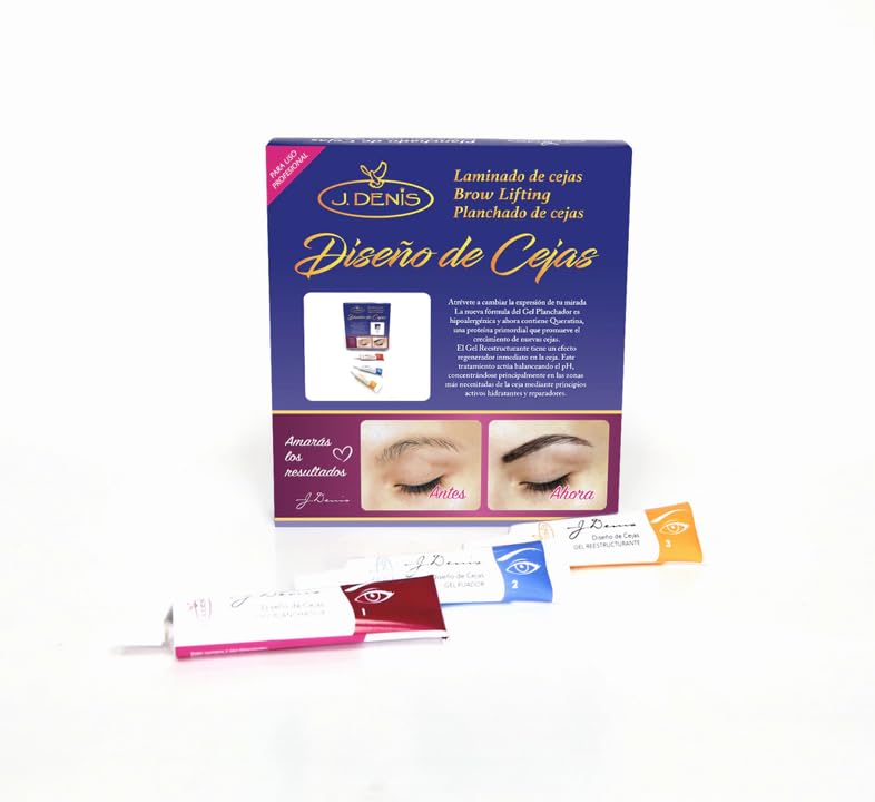 J. Denis 30 aplicaciones indicadas para múltiples cejas