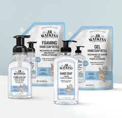 Brisa Marina de J.R. Watkins, fragancia refrescante para lavado diario.