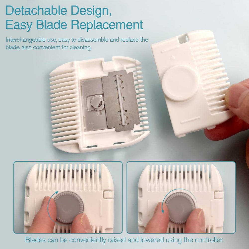 Jaasuee extra blades pack gray for extended grooming sessions