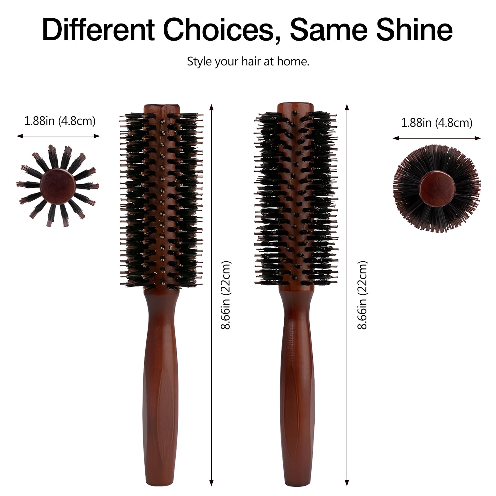 Jaasuee detangles gently on various hair textures, including curly and straight hair