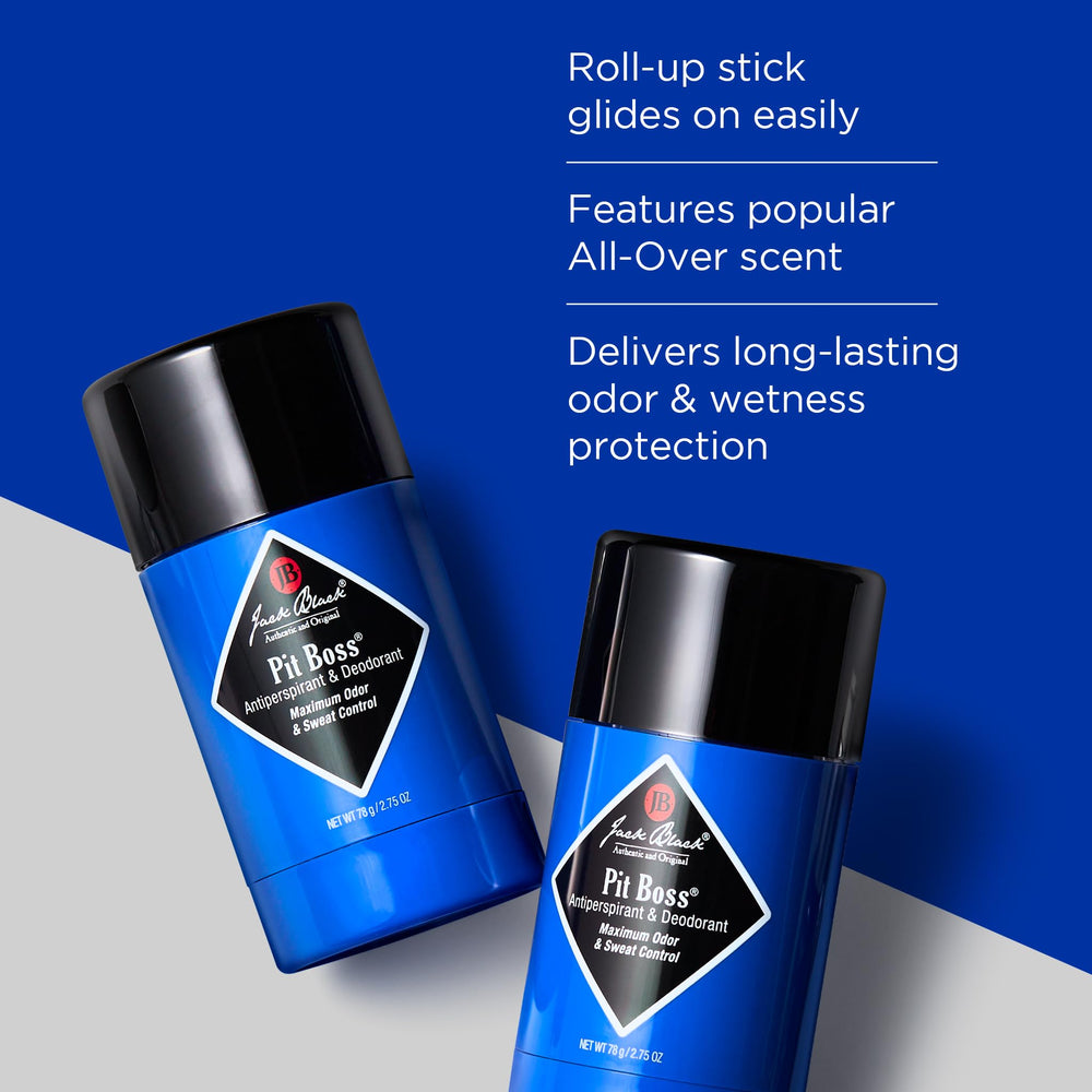 Jack Black Pit Boss aloe leaf hydrates and soothes sensitive skin.