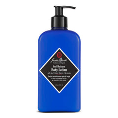 Jack Black Cool Moisture bottle pour demonstrates quick hydration after a shower