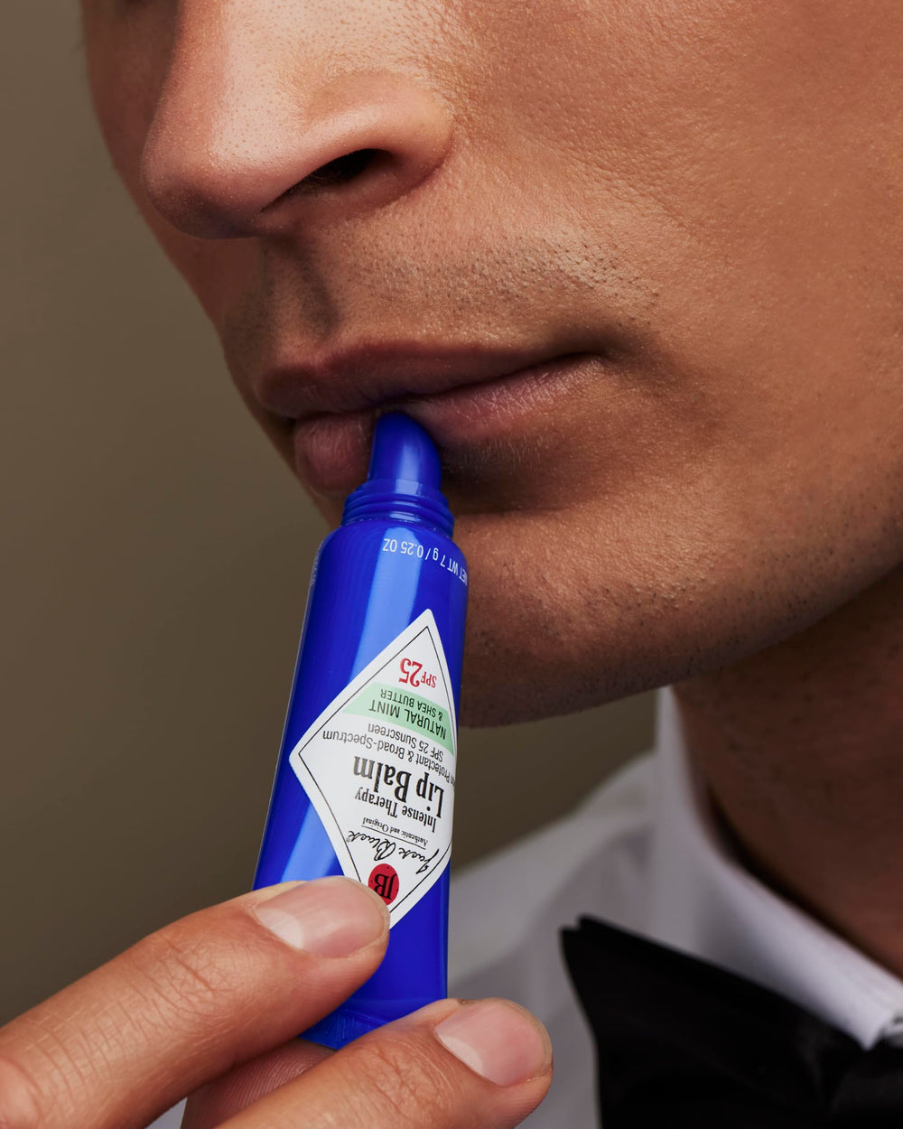 Jack Black lip balm protects against windburn during outdoor activities